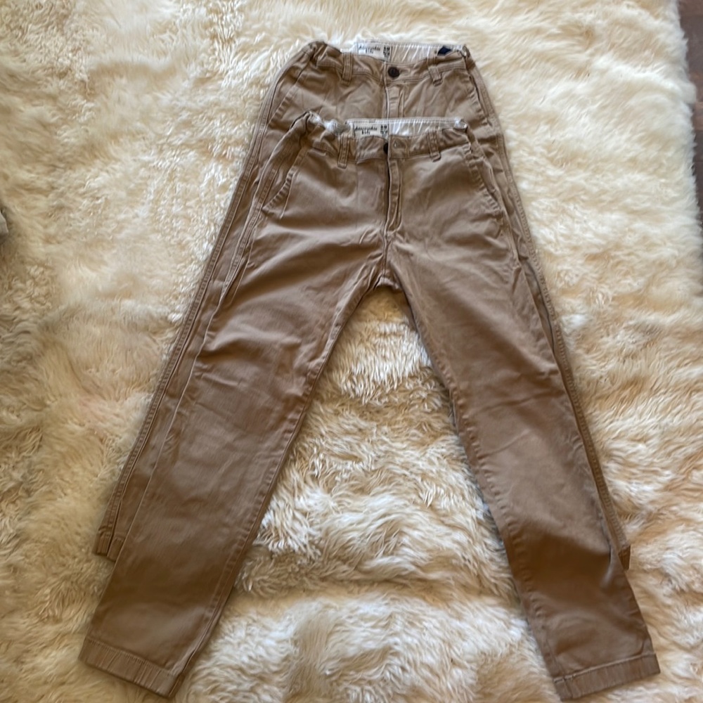 Abercrombie kids slim 13/14 chinos. Boys